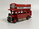 1922 AEC S Type Omnibus Schweppes Tonic Water Matchbox Y23 S1