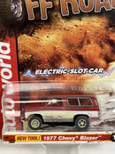 1977 Chevy Blazer Red White X Traction Off Road HO Scale Auto World SC375-1