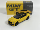 Bentley Flying Spur Monaco Yellow RHD 1:64 Scale Mini GT MGT00955R