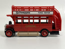 1922 AEC S Type Omnibus Schweppes Tonic Water Matchbox Y23 S1