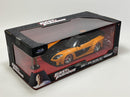 Fast and Furious Han Figure and 1995 Mazda RX-7 Widebody 1:24 Jada 253205002