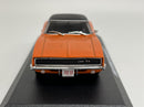 1968 Dodge Bengal Charger RT Orange with Black Roof 1:43 Scale Greenlight 86354