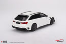 Audi ABT RS6-R Glacier White Metallic 1:18 Scale TSM TS0502