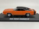 1968 Dodge Bengal Charger RT Orange with Black Roof 1:43 Scale Greenlight 86354