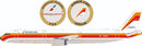 American Airlines Airbus A321-231 N582UW With Stand And Collectors Coin 1:200 Scale Inflight200 IF321AA582