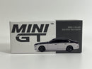 BMW i7 xDrive60 Alpine White Black Sapphire LHD 1:64 Mini GT MGT00959L
