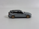 BMW M3 Competition Touring Brooklin Grey LHD 1:64 Scale Mini GT MGT00864L