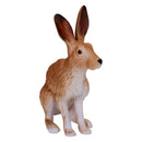 Brown Hare Wildlife Toy Figure 7 cm Height Approx Mojo Fun 381072