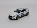 BMW 3.0 CSL White LHD 1:64 Scale Mini GT MGT00863L