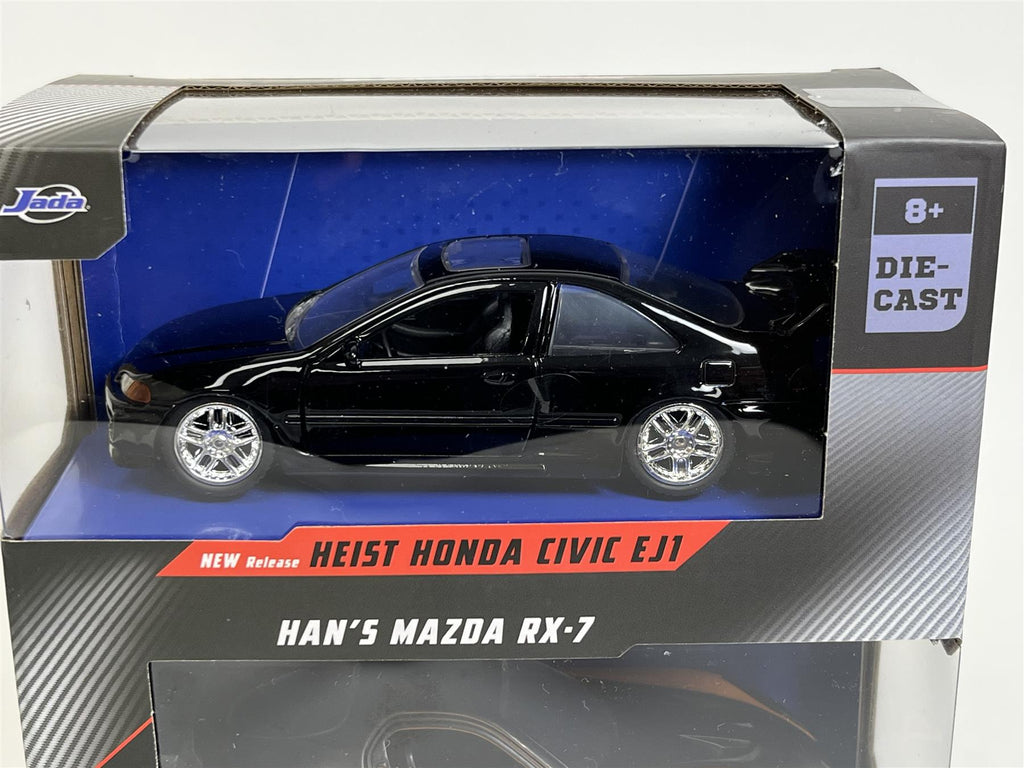Fast and Furious Twin Set Heist Honda and Hans Mazda 1:32 253202011 –  Mcslots