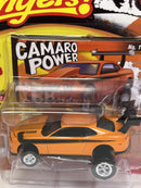 2011 Chevy Camaro Zinger Blazing Orange Fire 1:64 Scale Johnny Lightning JLSF024A