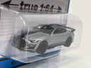 2021 Shelby GT 500 Carbon Fiber Track Pack Iconic Silver 1:64 Autoworld AW64382B