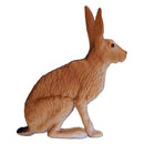 Brown Hare Wildlife Toy Figure 7 cm Height Approx Mojo Fun 381072