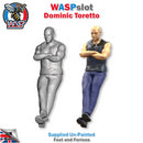 Dominic Toretto Fast and Furious Unpainted Figure 1:24 Scale Wasp DT 24
