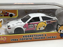 Aggretsuko Figure and 1986 Toyota Trueno AE86 1:24 Scale Jada 33725 253255056