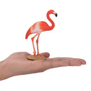 American Flamingo Wildlife Toy Figure 10.5 cm Height Approx Mojo Fun 387134