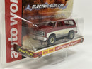 1977 Chevy Blazer Red White X Traction Off Road HO Scale Auto World SC375-1