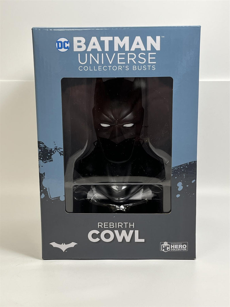 Batman Universe Rebirth Cowl with Stand Collectors Busts Eaglemoss DCBUK801