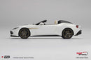 Aston Martin Vanquish Zagato Speedster Escaping White  1:18 Scale TSM TS0229
