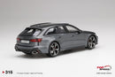 Audi RS6 Avant Carbon Black Daytona Grey 1:18 Scale TSM TS0316
