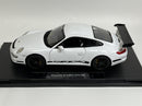 Porsche 911 997 GT3 RS White 1:18 Scale Welly 18015w