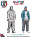 Trackside Unpainted Figures Scenery Display 4 x Young People Standing Set 144 New 1:32 Scale Wasp