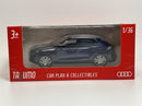 Audi Q8 Pull Back & Go Blue LHD 1:36 Scale Tayumo 36140216