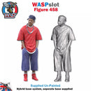 Trackside Unpainted Figures Scenery Display 4 x Young People Standing Set 144 New 1:32 Scale Wasp