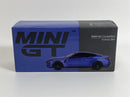 BMW M4 Competition Portimao Blue LHD 1:64 Mini GT MGT00845L