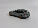 BMW M3 Competition Touring Brooklin Grey LHD 1:64 Scale Mini GT MGT00864L