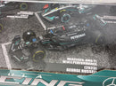 Mercedes AMG Petronas F1 4 Car Set Hamilton #44 Russell #63 1:43 Scale Bburago 38093