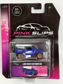 Land Rover Defender 90 Blue 1:64 Scale Pink Slips Jada 213291000