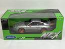 2007 Porsche 911 997 GT3 RS Silver 1:18 Scale Welly 18015s