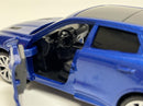 Jaguar F Pace Pull Back & Go Blue LHD 1:36 Scale Tayumo 36100028