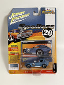Cheetah Metallic Light Blue 1:64 Scale Johnny Lightning JLSF017B