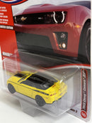 2013 Chevy Camero ZL1 Rally Yellow 1:64 Johnny Lightning JLMC030B