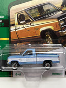 1984 Ford Ranger XL Light Blue White 1:64 Scale Johnny Lightning JLCG028A