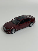 BMW Alpina B7 xDrive Aventurin Red RHD 1:64 Scale Mini GT MGT00693R