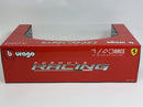 Ferrari Racing F1 4 Car Set Leclerc #16 Sainz #55 1:43 Scale Bburago 36848