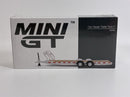 Car Hauler Trailer Type C White 1:64 Scale Mini GT MGTAC21