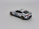 BMW 3.0 CSL White LHD 1:64 Scale Mini GT MGT00863L