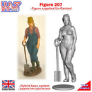 1:32 Scale Gardening Figures Lady Holding Spade GF7 Wasp