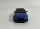 BMW M4 Competition Portimao Blue LHD 1:64 Mini GT MGT00845L