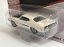 1971 Ford Torino Cobra Wimbledon White 1:64 Johnny Lightning JLMC026B