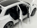 Audi Q5 White LHD Light and Sound 1:32 Scale Tayumo 32140023