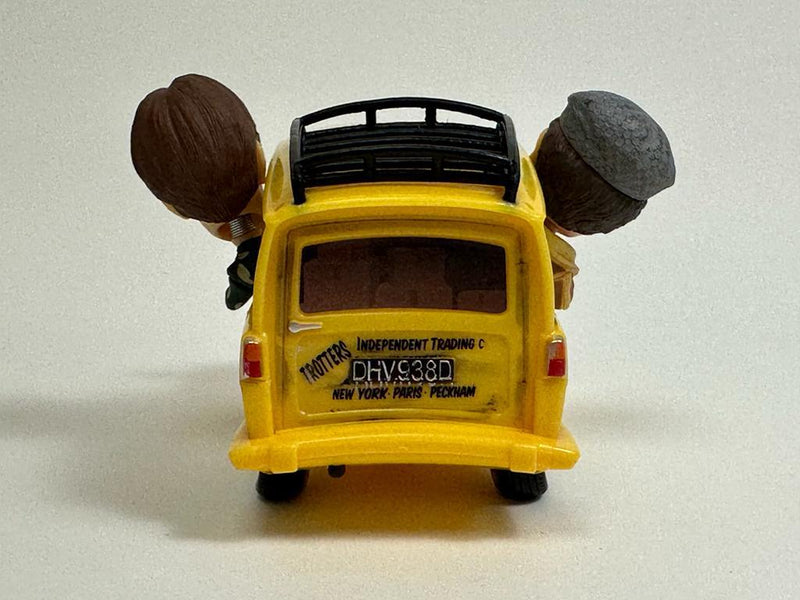 Only Fools and Horses Three-wheeled Van with Del Boy and Rodney Bobble Figures BCOF0023