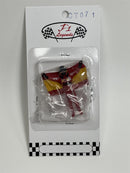 Carlos Saintz With Flag Diecast Figure 1:43 Scale Cartrix CT071