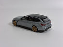 BMW M3 Competition Touring Brooklin Grey RHD 1:64 Scale Mini GT MGT00864R