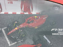 Ferrari Racing F1 4 Car Set Leclerc #16 Sainz #55 1:43 Scale Bburago 36848