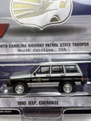 1995 Jeep Cherokee Hot Pursuit 1:64 Scale Greenlight 43010D